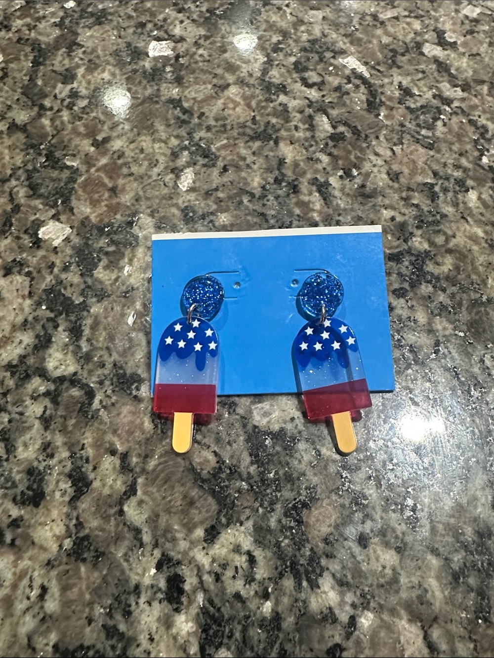 Red White and Blue Earrings